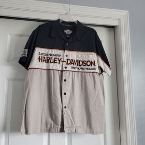 Harley Davidson Men's Button Down Shirt